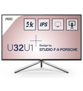 AOC Style-line U32U1 monitoare LCD 80 cm (31.5") 3840 x 2160 Pixel 4K Ultra HD LED Negru