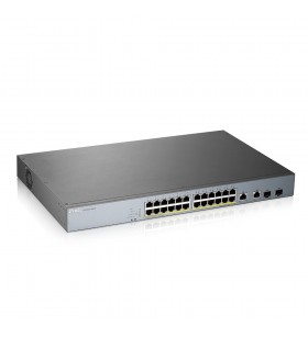 Zyxel GS1350-26HP-EU0101F switch-uri Gestionate L2 Gigabit Ethernet (10/100/1000) Gri Power over Ethernet (PoE) Suport