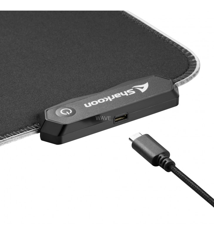 Sharkoon  1337 RGB V2 Gaming Mat 900 Gaming Mouse Pad (negru)