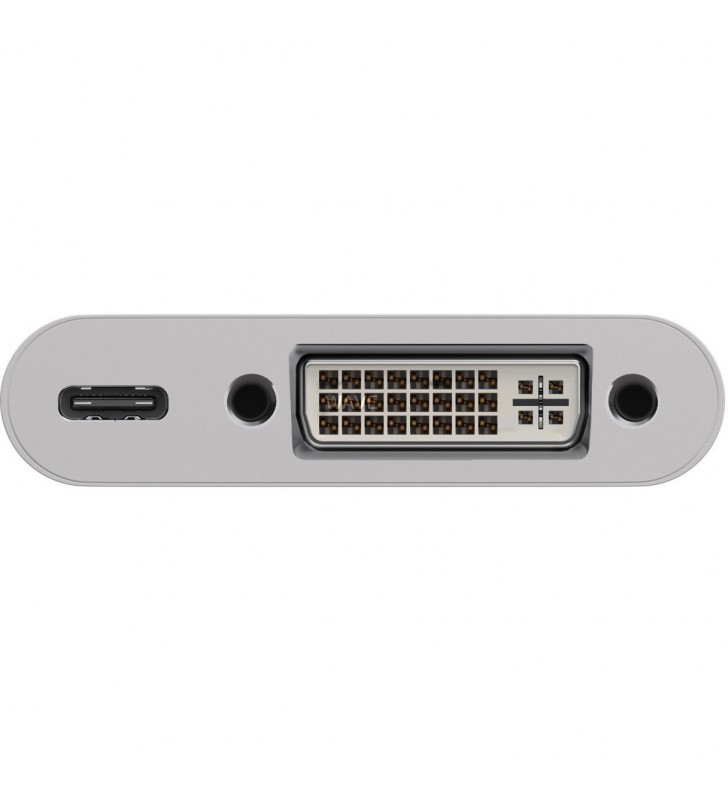 Adaptor goobay  USB-C DVI + PD (Alb)