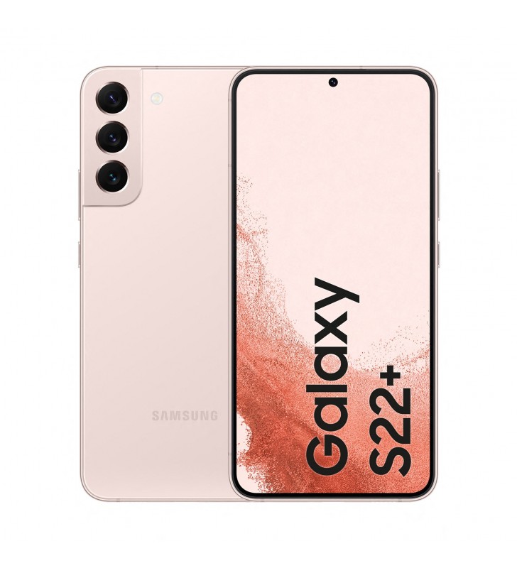 Samsung Galaxy S22+ SM-S906B 16,8 cm (6.6") Dual SIM Android 12 5G USB tip-C 8 Giga Bites 128 Giga Bites 4500 mAh Pink gold