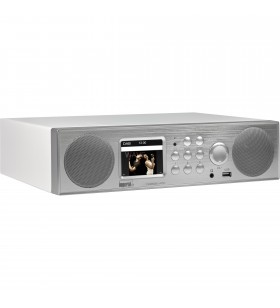 Imperial  DABMAN i450, radio (argintiu/alb, DAB+, FM, radio prin internet, Bluetooth)
