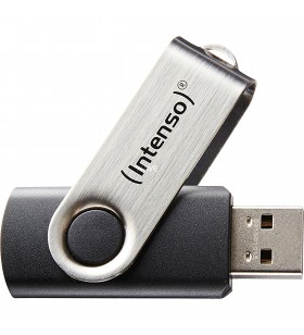 Intenso  Basic Line 64 GB, stick USB (argintiu/negru, USB-A 2.0)