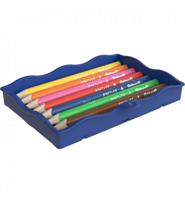 Creioane colorate Pelikan  Kreativfabrik BSD/8 sortate în podea universală 8 ST, set (8 bucăți)