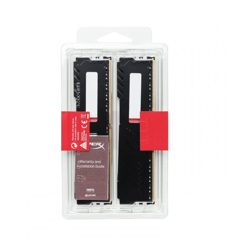 16GB DDR4 3000MHZ CL15 DIMM/KIT OF 2 1RX8 HYPERX FURY BLACK
