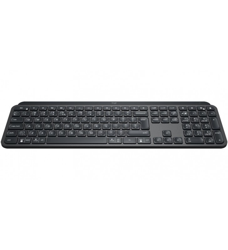 Logitech MX Keys tastaturi RF Wireless + Bluetooth QWERTY US International Negru