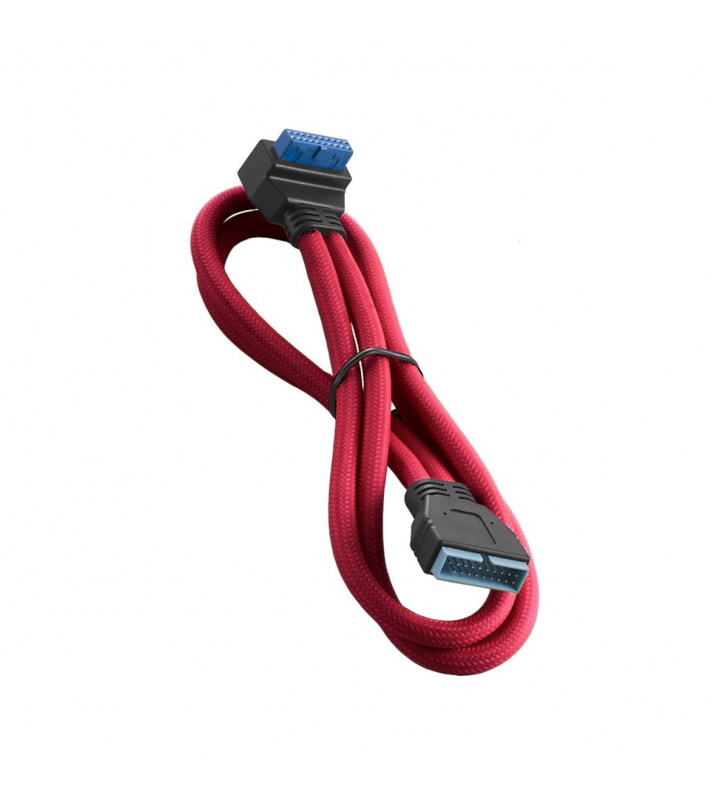 Cablemod CM-CAB-RIU3-N50KR-R USB cable 0.5 m USB 3.2 Gen 1 (3.1 Gen 1) Red