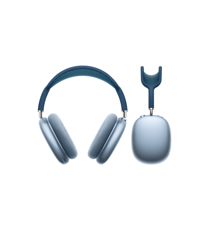 Resigilat: Casti Over-Ear Apple AirPods Max, Sky Blue