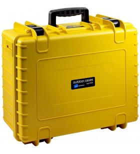 B&W International 6000/Y/RPD 6000 Outdoor Case with RPD Insert Durable Type, Yellow
