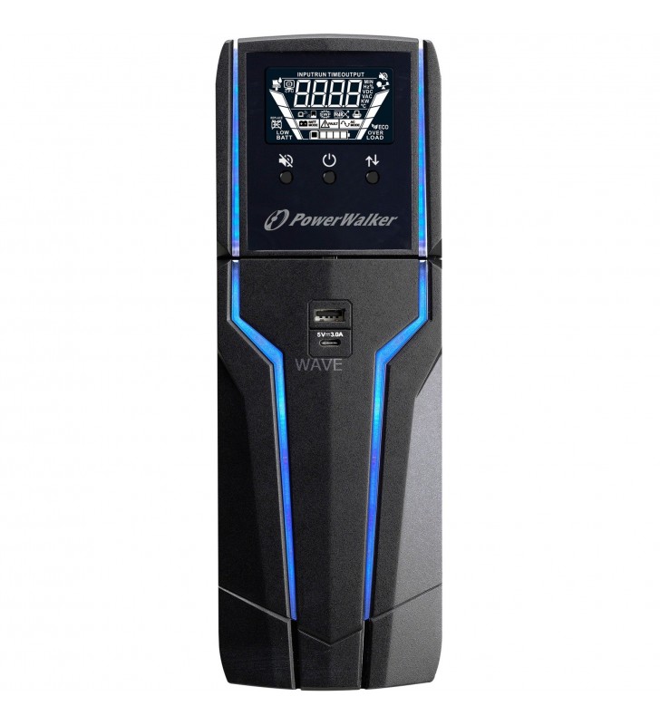 BlueWalker  PowerWalker VI 1000 GXB IEC, UPS (negru)
