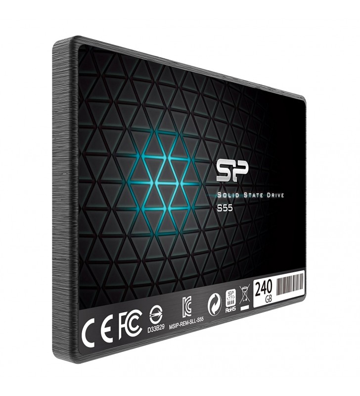 Silicon Power Slim S55 2.5" 240 Giga Bites ATA III Serial TLC