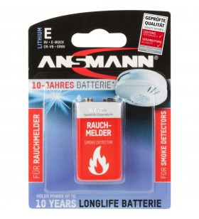 Baterie Ansmann  cu litiu pentru detectoare de fum (5021023-01)