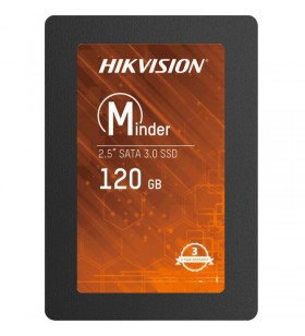 SSD Hikvision, 120GB, Minder(S), retail, SATA3, rata transfer r/w: 550/420 mb/s, 7mm, Nand 3D TLC