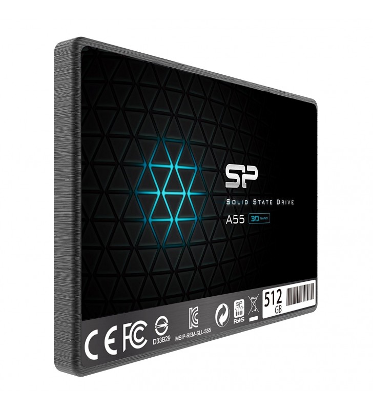 Silicon Power Ace A55 2.5" 512 Giga Bites ATA III Serial 3D TLC