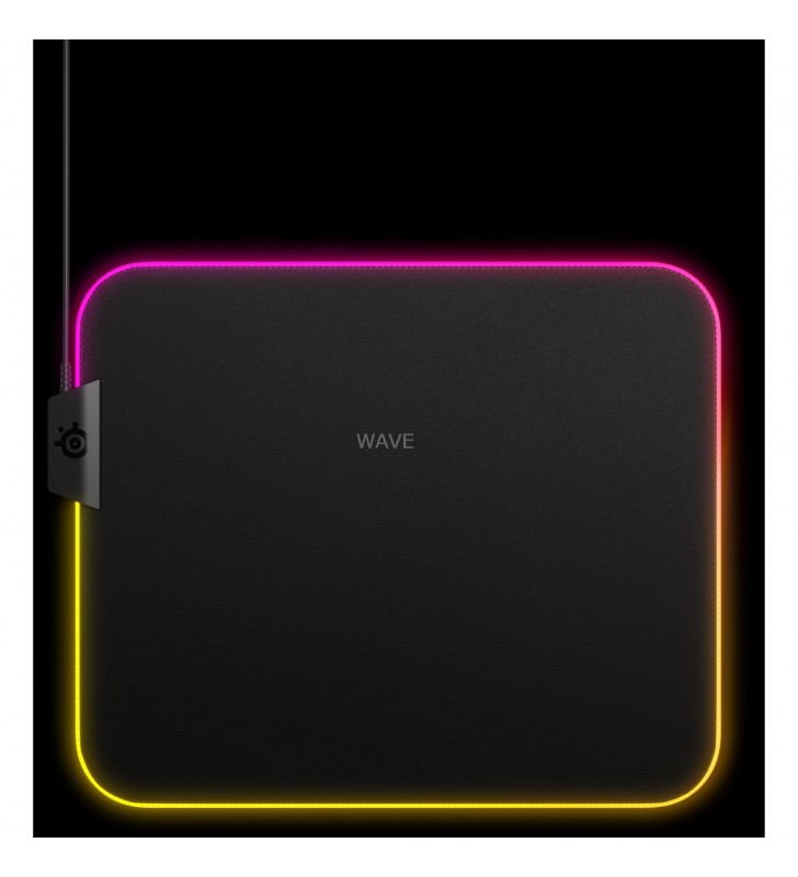 SteelSeries  QCK PRISM CLOTH, mouse pad pentru gaming (negru, mărime: M)