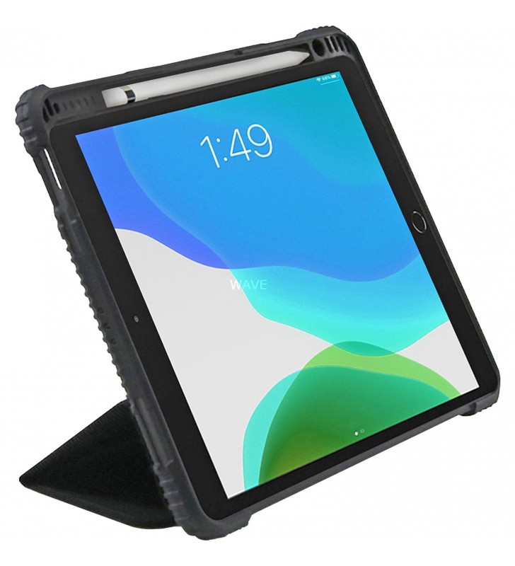 Husa Folio pentru Tablete DICOTA (negru, iPad (a 4-a / a 3-a generație))