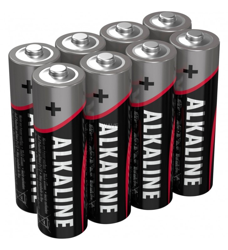 Ansmann  Alkaline Red, baterie (argint, 8 bucăți, AA)