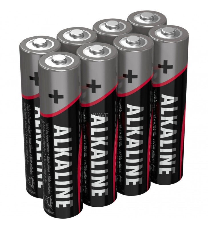 Ansmann  Alkaline Red, baterie (argint, 8 bucăți, AAA)