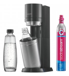 SodaStream  Duo Titan 1+1, filtru de apă minerala (inclusiv sticla de sticla, sticla de plastic, butelie de CO₂)