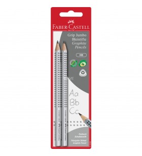 Creion Faber-Castell  Jumbo Grip, HB, set de 2 (2 bucăți)