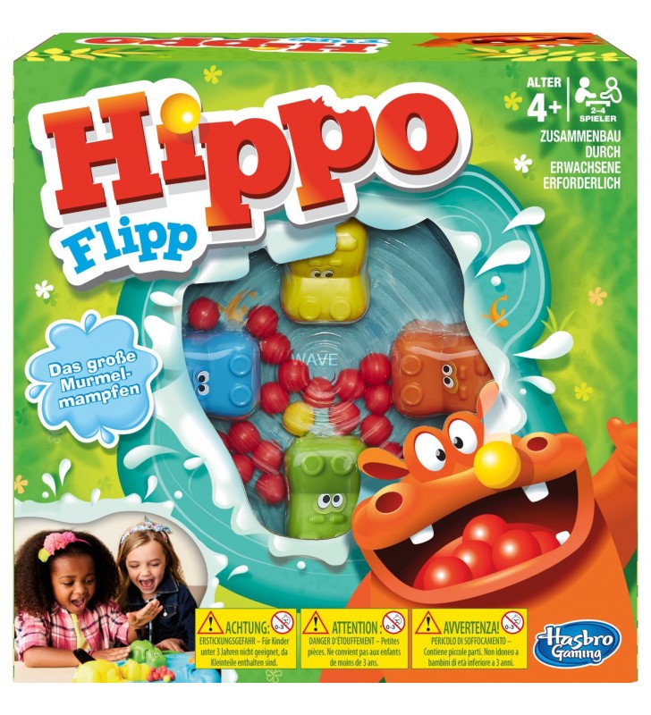 Hasbro  Hippo Flip, joc de îndemânare