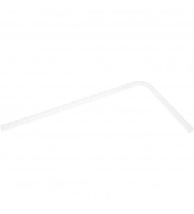 țurțuri Alphacool  16/13mm 90° acrilic (PMMA) 20/40 cm, tub (transparent, înclinat)