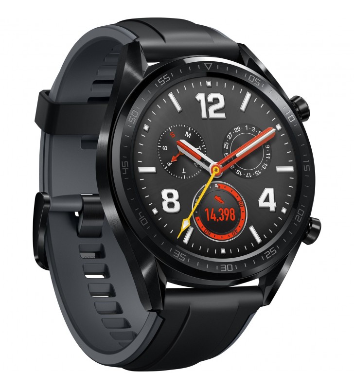 Huawei Watch GT 3,53 cm (1.39") 46 milimetri AMOLED Negru GPS