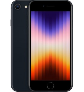 MMXM3ZD/A - Smartphone, iPhone SE 2022, 256GB, 4.7 " (11.9 cm), Black, Apple
