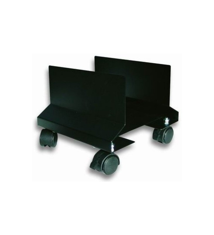 Techly ICA-CS 34 cărucioare și standuri pentru multimedia Raft pe roți multimedia Negru PC-ul