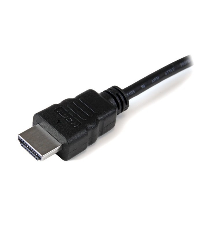 Techly HDMI - VGA+3.5mm M/F Negru