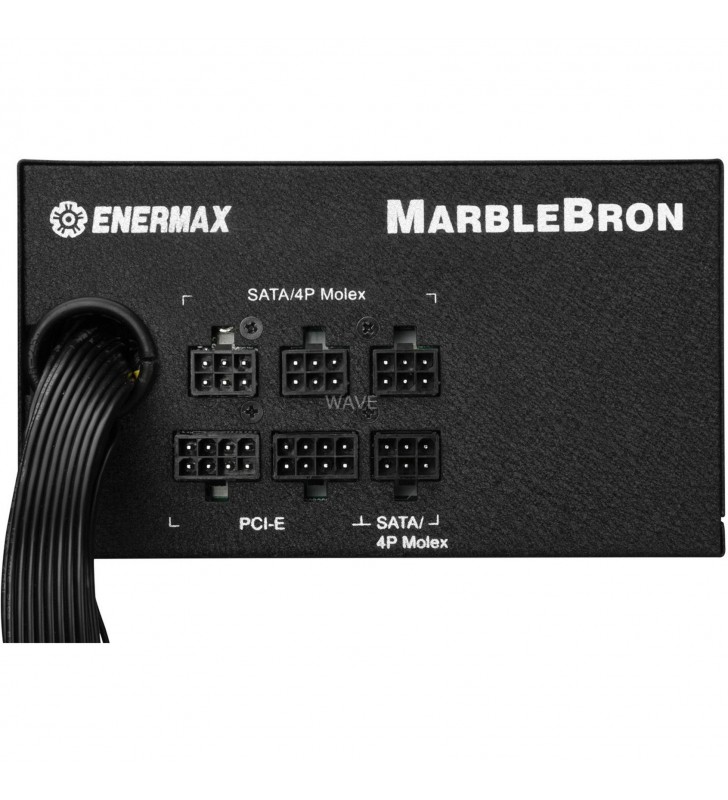 Enermax  Marblebron RGB 850W, sursa PC (alb, 4x PCIe, 850 wați)