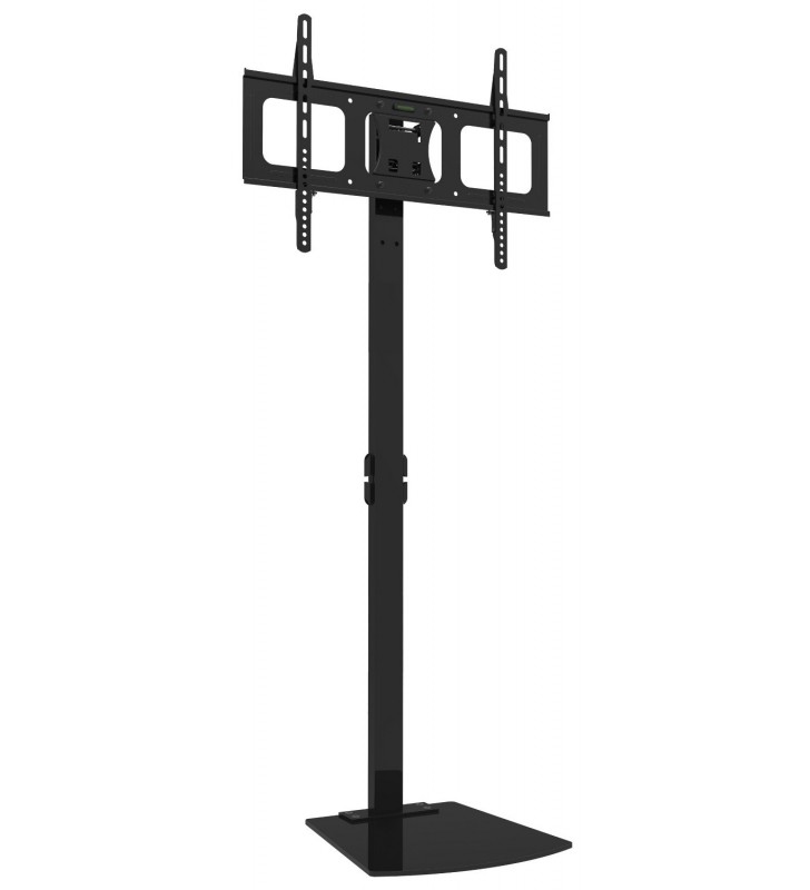 Techly ICA-TR12 suporturi de podea pentru televizor 177,8 cm (70") Stand de podea pentru panou fix Negru