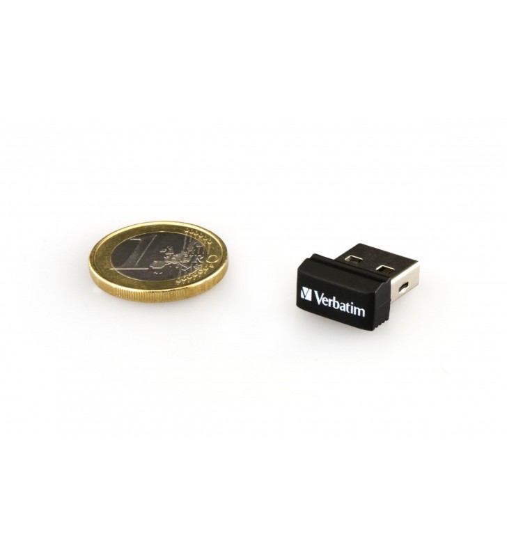 Verbatim Store 'n' Stay Nano memorii flash USB 16 Giga Bites USB Tip-A 2.0 Negru