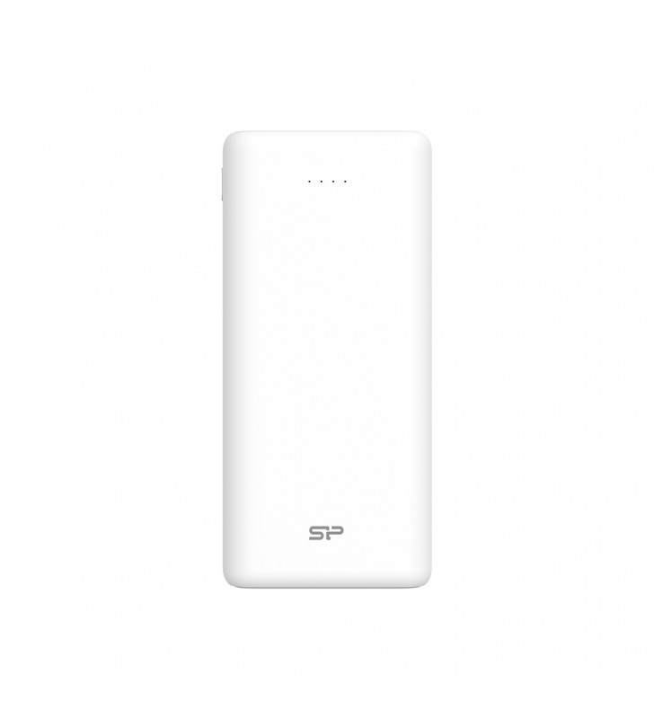 Baterie portabila Silicon Power Share C20 Quick Charge, 20000mAH, 2x USB, 1x USB-C, White