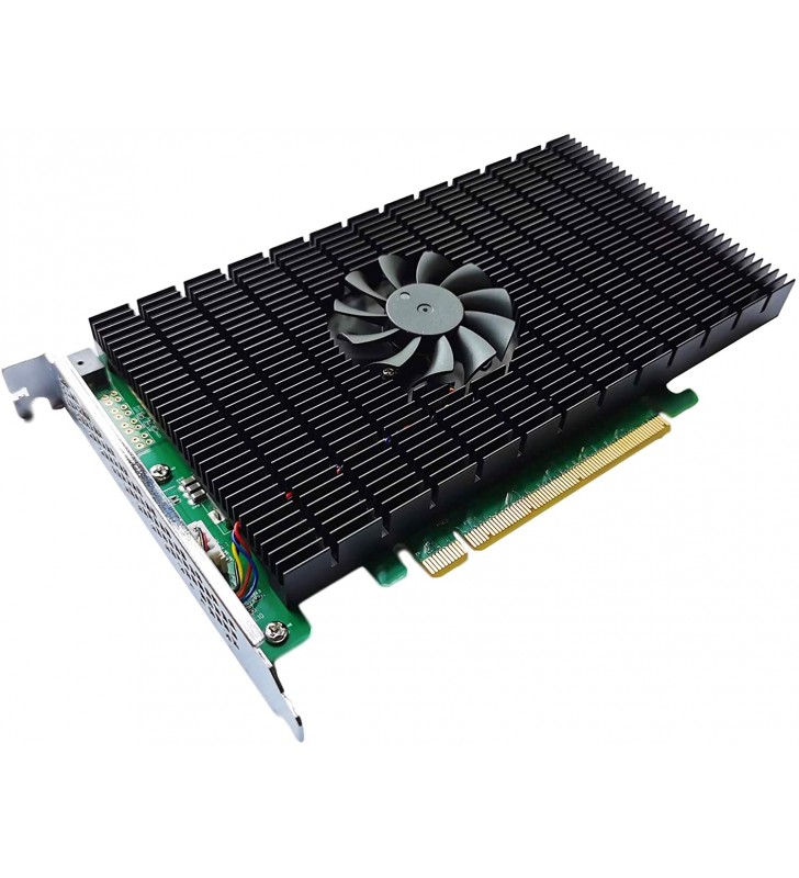 High Point SSD7505 PCIe 4.0 x16 4-Channel M.2 NVMe RAID Controller