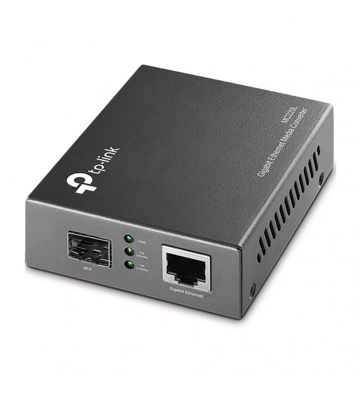 TP-LINK Gigabit SFP Media Converter convertoare media pentru rețea