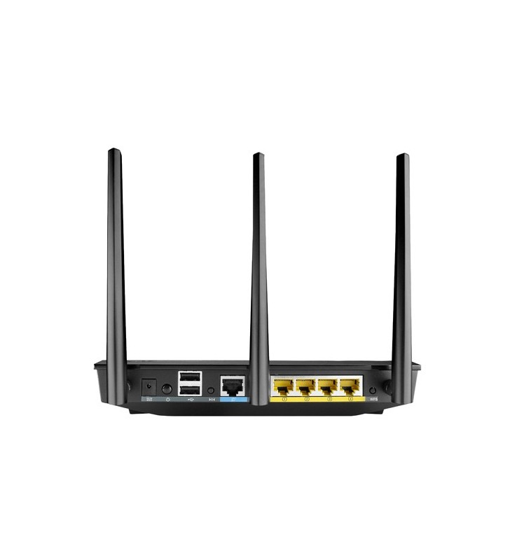 ASUS RT-AC66U router wireless Bandă dublă (2.4 GHz/ 5 GHz) Gigabit Ethernet