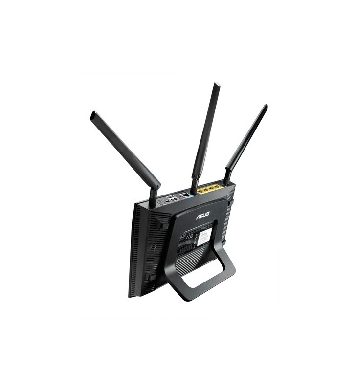 ASUS RT-AC66U router wireless Bandă dublă (2.4 GHz/ 5 GHz) Gigabit Ethernet