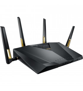 ASUS RT-AX88U router wireless Bandă dublă (2.4 GHz/ 5 GHz) 3G 4G Negru