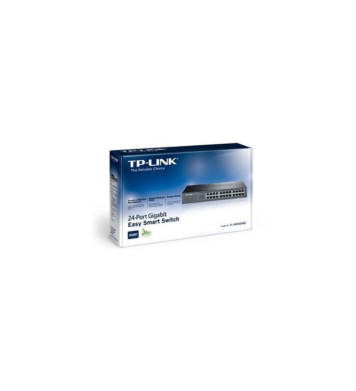 TP-LINK JetStream Gestionate L2 Gigabit Ethernet (10/100/1000) Negru