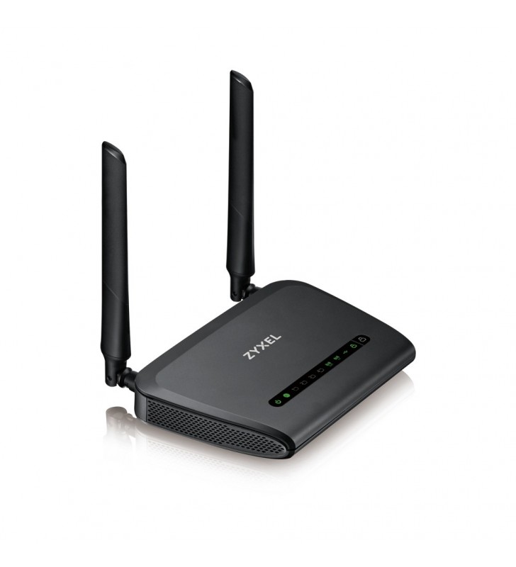 Zyxel NBG6515 router wireless Bandă dublă (2.4 GHz  5 GHz) Gigabit Ethernet Negru