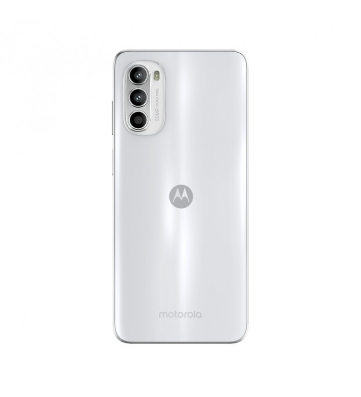 Motorola Moto G52 16,8 cm (6.6") Dual SIM hibrid Android 12 4G USB tip-C 4 Giga Bites 128 Giga Bites 5000 mAh Alb