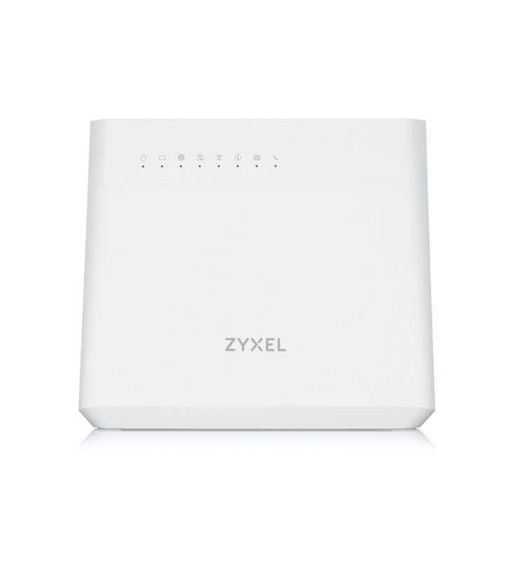 Zyxel VMG8825-T50K router wireless Gigabit Ethernet Bandă dublă (2.4 GHz/ 5 GHz) Alb