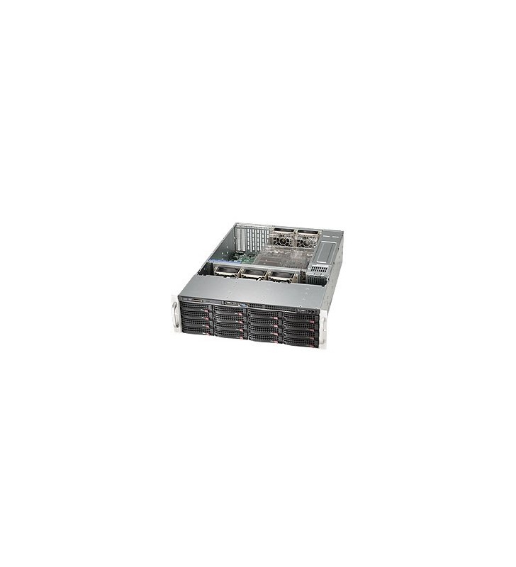 Supermicro 836BE26-R1K28B Cabinet metalic Negru 1280 W