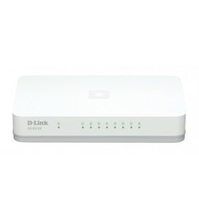 D-Link GO-SW-8G/E switch-uri Fara management Gigabit Ethernet (10/100/1000) Alb
