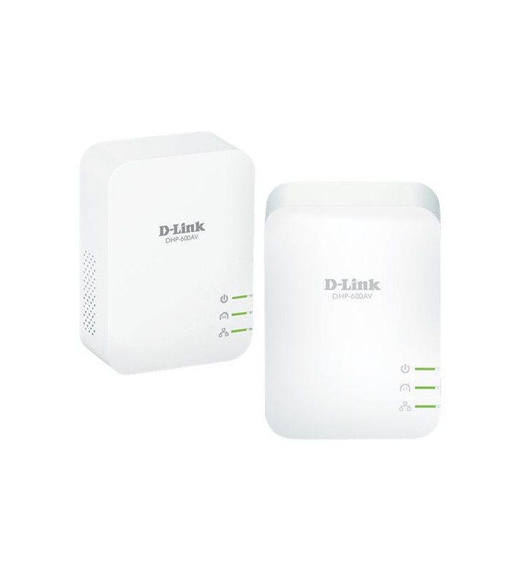 D-Link DHP-601AV 1000 Mbit/s Ethernet LAN Alb 2 buc.
