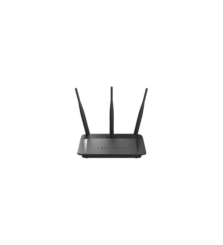 D-Link DIR-809 router wireless Bandă dublă (2.4 GHz  5 GHz) Fast Ethernet Negru