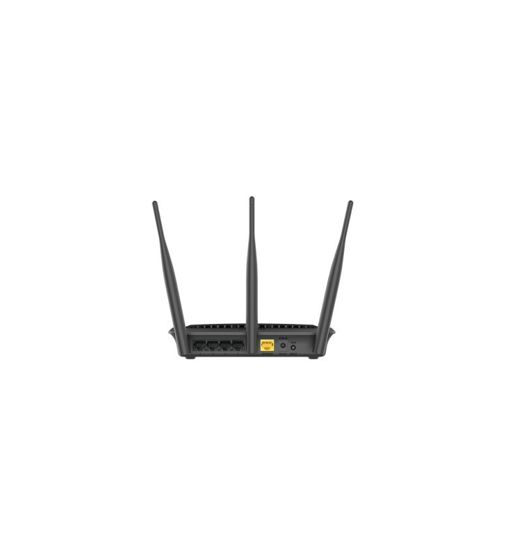 D-Link DIR-809 router wireless Bandă dublă (2.4 GHz  5 GHz) Fast Ethernet Negru