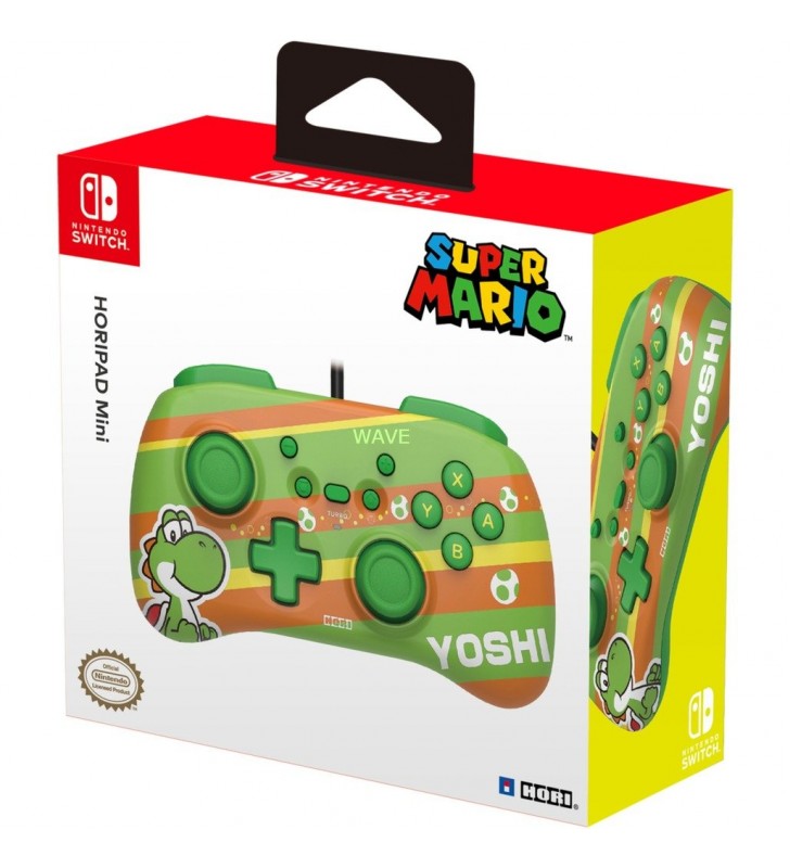 HORI  Horipad Mini (Yoshi), Gamepad (verde maro)