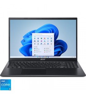 Laptop Acer 15.6'' Aspire 5 A515-56, FHD, Procesor Intel® Core™ i5-1135G7 (8M Cache, up to 4.20 GHz), 8GB DDR4, 512GB SSD, Intel Iris Xe, Win 11 Home, Charcoal Black